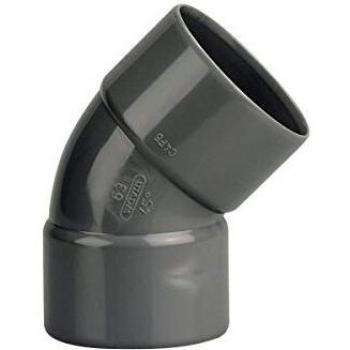 Coude PVC 45°