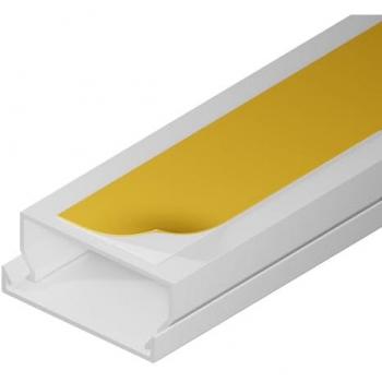 Goulotte PVC 2m Auto-adhésive