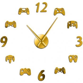 Video Game Controller Giant Wall Clock for Boys' Room