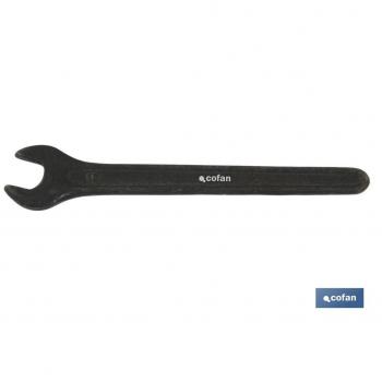 Llave fija de alta calidad, una boca, M‑18 y soporte Cofan