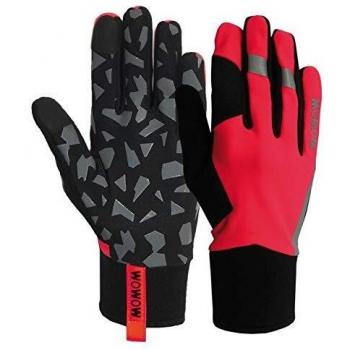 WOWOW Unisex Fahrradhandschuhe Early Fog, rot, XXL