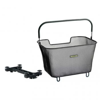 Racktime Fahrradkorb Bask-it 2.0 klein schwarz 42x27x30 cm