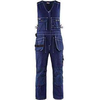 Tuta Lavorativa Sans-Maniche Blu Navy