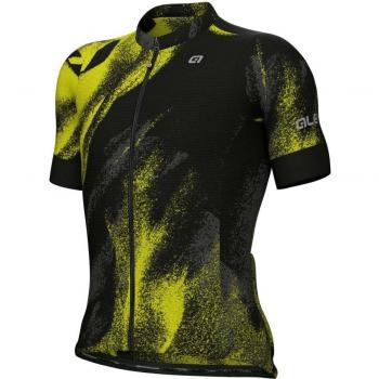 Alé PRAGMA Trace Kurzarmtrikot M Schwarz/Olive