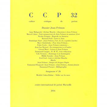 Cahier critique de poésie