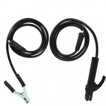 Juego de Clip de Tierra para Soldadura 200A, Cable de 1,5 M, Conector 10-25