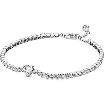Pulsera Pandora Corazón Brillante