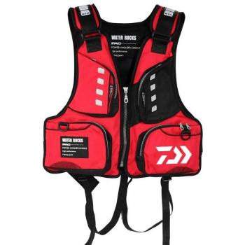 Chaleco de flotabilidad con compartimentos para pesca