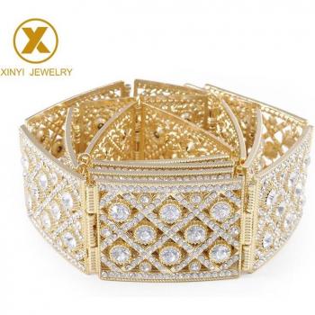 Moroccan Square Caftan Wedding Crystal Waist Chain