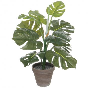 Mica Decorations Monstera Kunstplant met Pot