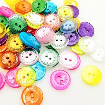 Palette Floral Petite – Résine, Boutons et Bijoux 50 pièces