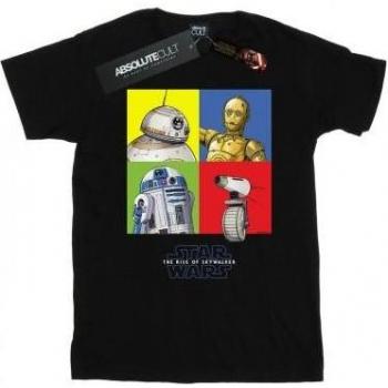 Le Rebond des Jedi : T-Shirt Kids – Forme Carrée, Couleur Noire