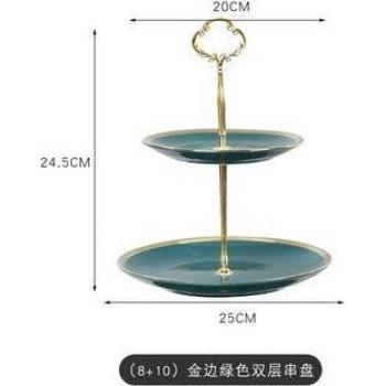 Nordic 3-Tier Snack Plate for Parties