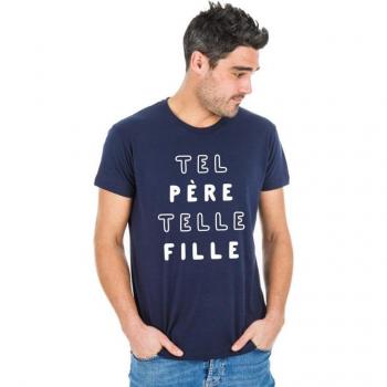 Camicia a Manica Singola Uomo – Stile Padre-Figlia MPT S Blu Marino