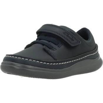 Sapatilhas Infantis Clarks Crest Aero T Azul