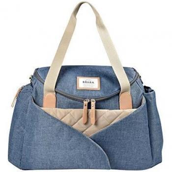 Sac à langer Sydney II BEABA Bleu chiné