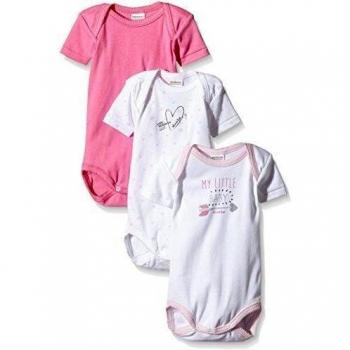 Absorba Ropa Interior OPE MY LITTLE CHIC-Body Bebé-Niños Rosa
