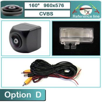 Fisheye 720P HD AHD Vehicle Rear View Camera for Venucia SYLPHY