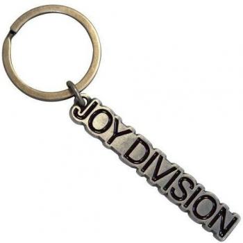 Porte-clés Joy Division noir et argent