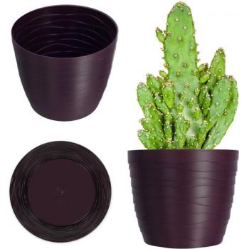 Vaso semplice Kadax 15 cm Prugna