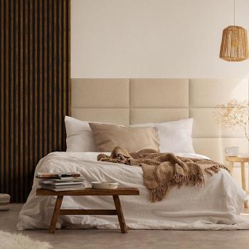 Mollis Rechteckiges Bettkopf‑Paneel 30×60 cm – Wandpolster (0,18 m², CU‑COC‑827249)