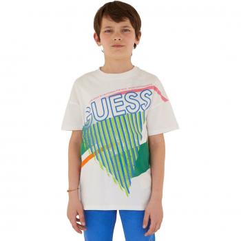 Camiseta Orgánica para Niños con Logotipo Estampado