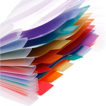 A6 13 Pocket Expanding File Folder