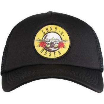 Guns N Roses Unisex Volwassen Circle Mesh Logo Cap One Size Zwart