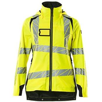 Mascot 19011‑449 Women’s Protective Hi‑Vis Jacket – Yellow & Black