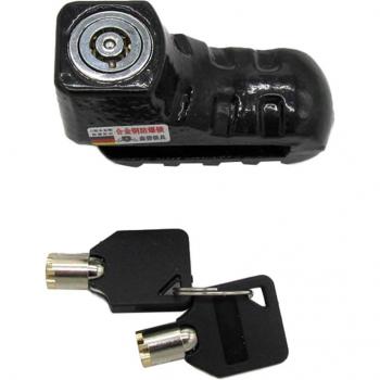 Alarm Disc Brake Lock for Black Waterproof Electric Bicycle