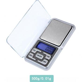 Mini Electronic Pocket Scale with Blue LCD Display
