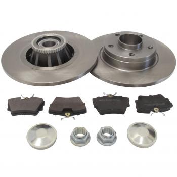 414633 Disques et plaquettes de freins Essieu arrière pour OPEL,RENAULT,NISSAN Vivaro A Kastenwagen (X83)