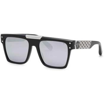Lunettes de soleil Tendance SPP080 Philipp Plein Noir Brillant
