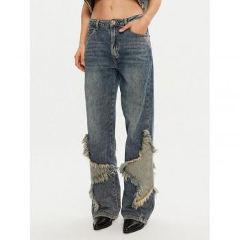 One Teaspoon Jeans 26510 Blau Schlaghose