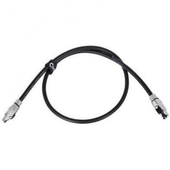 Cordial 1m CAT 6A Patch Cable SF/UTP Black