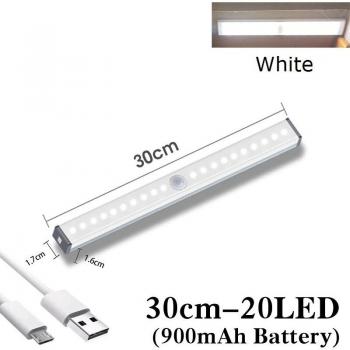 30cm USB Rechargeable Smart Night Security Light
