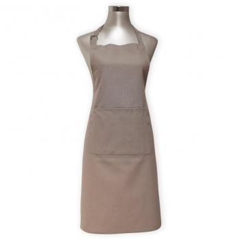 Tablier de Cuisine Panama Soleil d'Ocre 60x80 cm Gris Clair