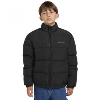 Element Kinder Winterjacke Schwarz glänzend