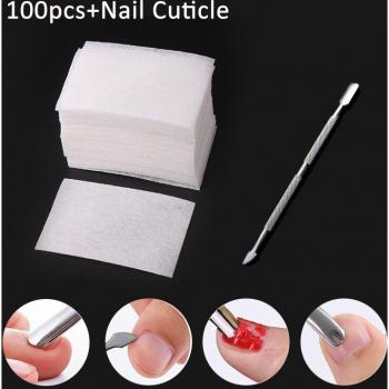 900PCS Nail Polish Removal Cotton Wipes