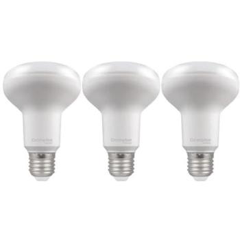 Crompton Frosted 120° R80 LED Bulb Set – 3-Pack
