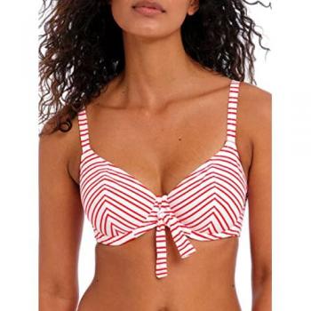 Haut de Maillot de Bain Plongeant à Rayures Freya New Shores