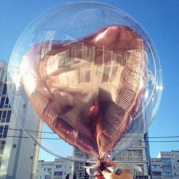 Transparentes Heliumballon-Set (12–36) – keine Falten, klare Bobo‑Qualität für Hochzeiten