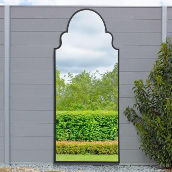 Outdoor Arched Leaner Mirror