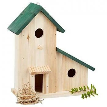Refuge Vert en Bois Relaxdays