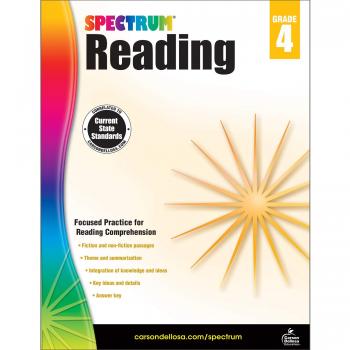 Spectrum Reading Workbook, Grade 4