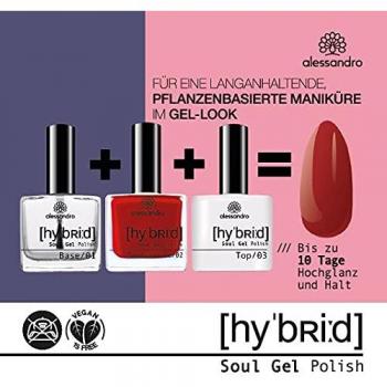 Alessandro Hybrid Nagellack Langanhaltend 705 Small Waves 8 ml