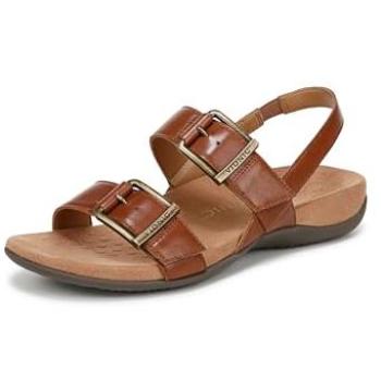 Vionic Women’s Reese Sandals, Brown, 3.5