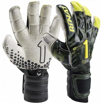 Torwart-Glove Rinat Hunter Pro Asymetrik in Weiß/Grün, Größe 7