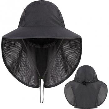 Gorra de senderismo con solapa