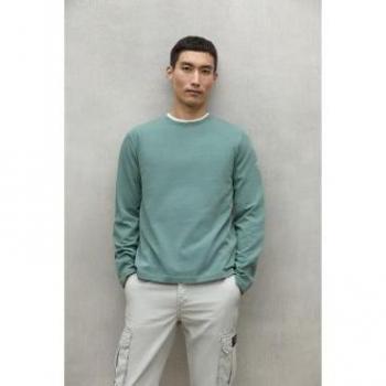 Ecoalf Maglietta A Maniche Lunghe Chester XL Sostenibile in Cotone